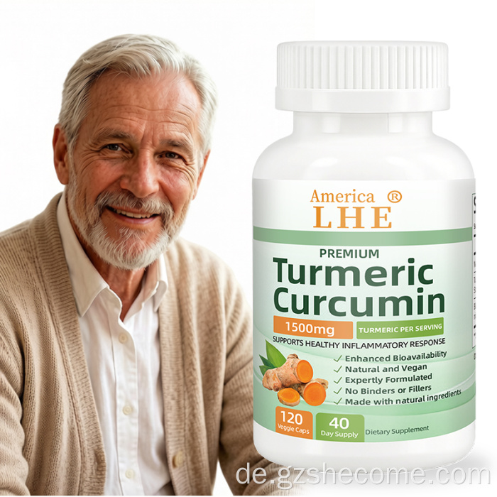 Shecome Kurkuma-Curcumin-Kapseln verhindern Krebs